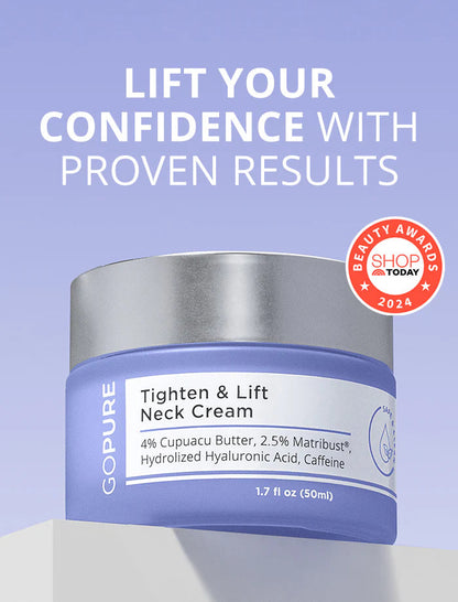 Neck Cream – Firming & Lifting Solution for Crepey Skin