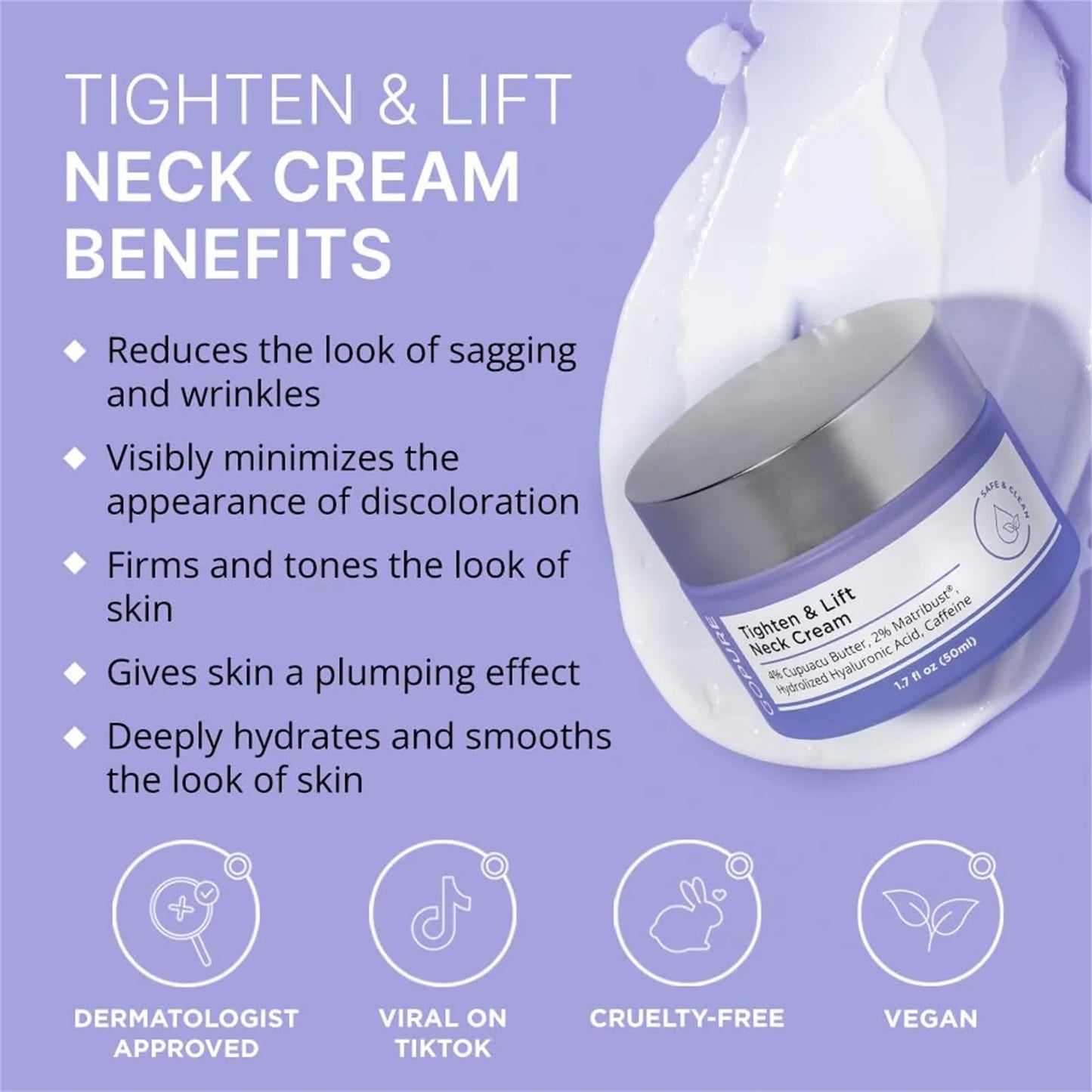 Neck Cream – Firming & Lifting Solution for Crepey Skin